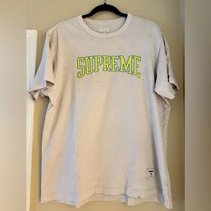 Supreme Embroidered Logo Tee